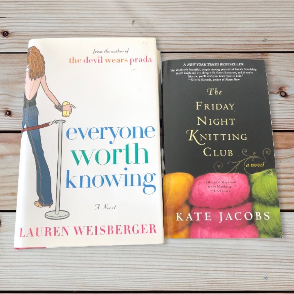 BOOKs- Friday Night Knitting Club